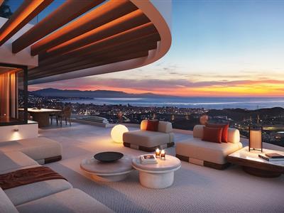 Cordia 360 Facade Night