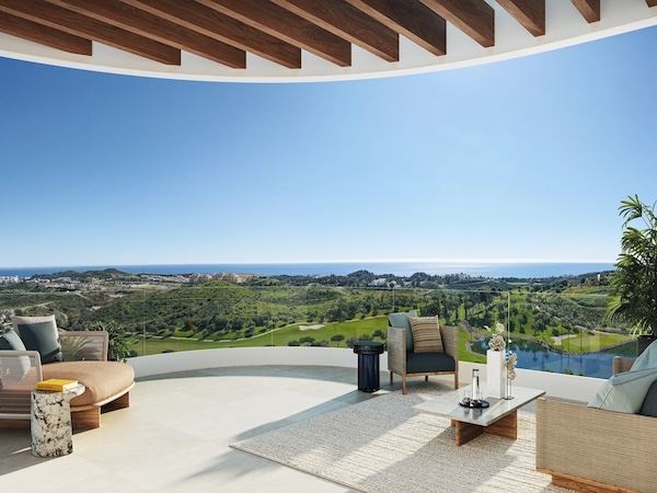 Modern Middle Floor with Spectacular Sea Views